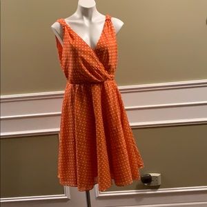Nine West polka dots sleeveless dress